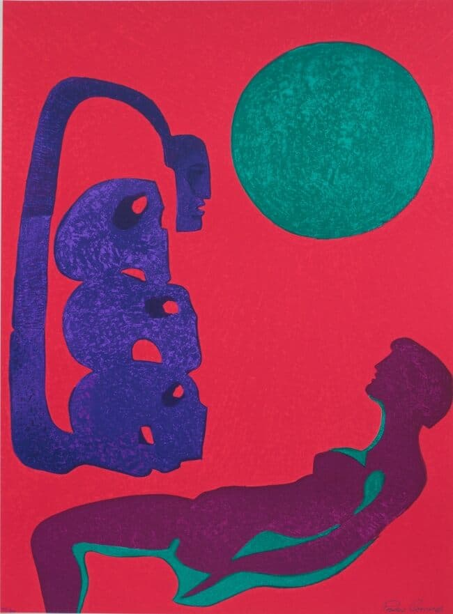 Piedra Solar by Pedro Coronel - Silkscreen, Unknown
