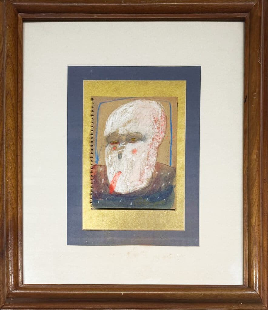 Sin título de Alejandro Colunga - Mixed media on paper, 1980s -1990s