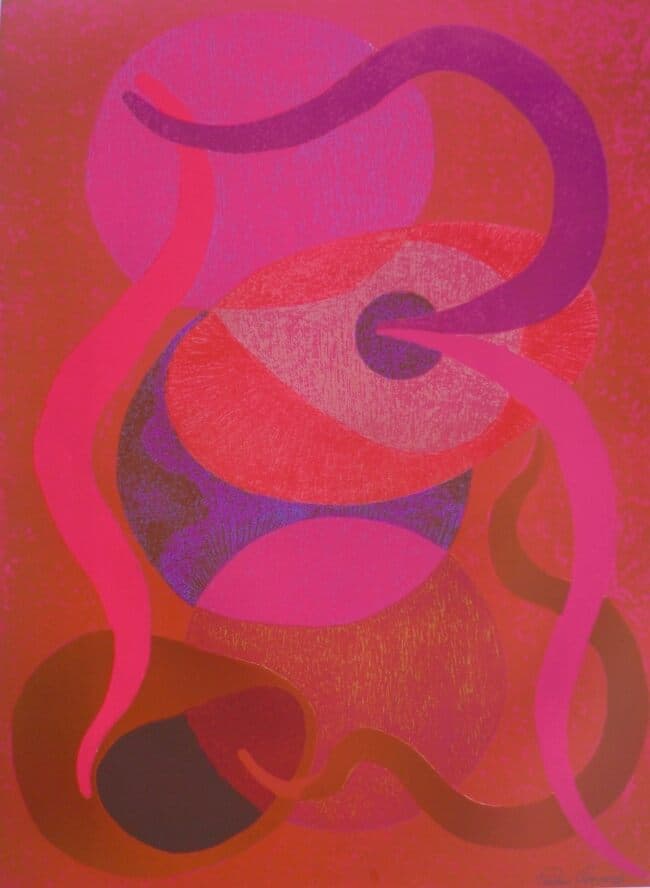 Simbiosis by Pedro Coronel - Silkscreen, Unknown