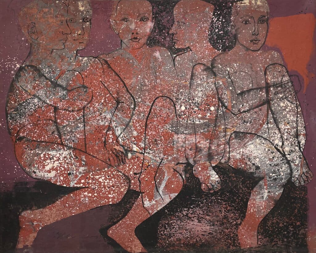 Untitled by Guillermo Ceniceros - Oil on canvas, 1980s