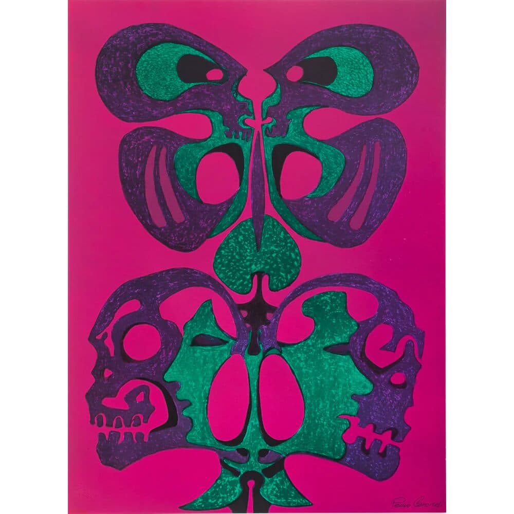 Dualidad de Pedro Coronel - Silkscreen