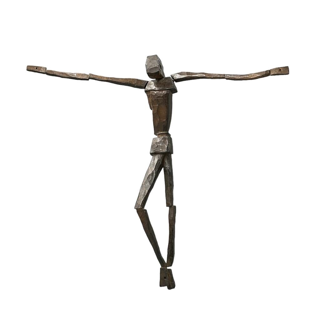 Salvador de Auschwitz by Mathias Goeritz - Hand carved wood, 1960´s