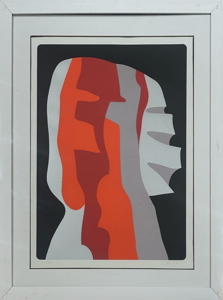 Sin título de Enrique Rico - Silkscreen, 1982