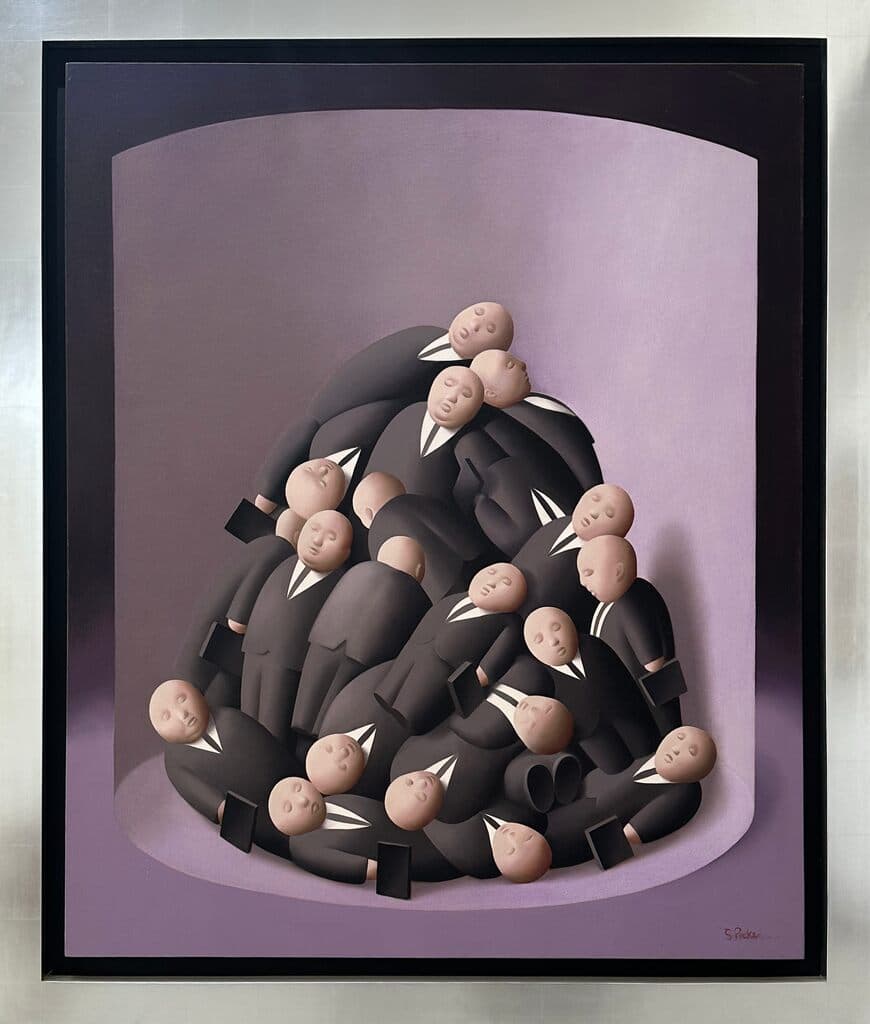 Los Desechables by Sebastián Picker - Oil on canvas, Unknown