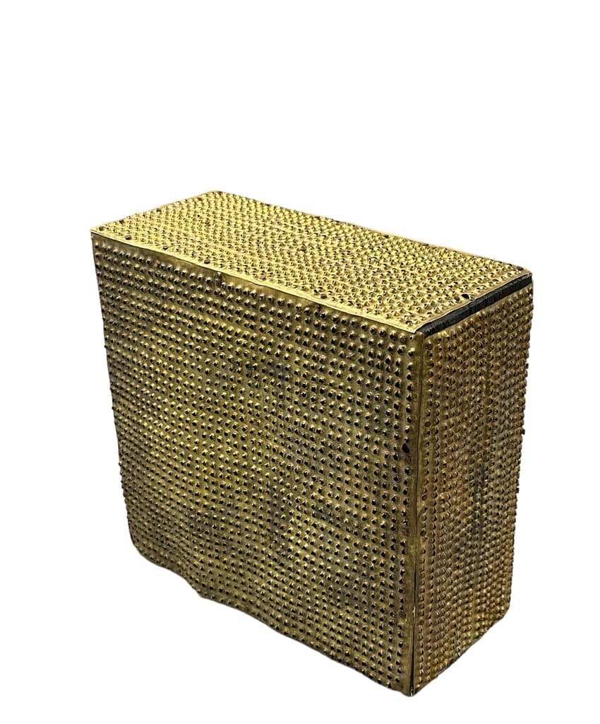 Mensaje by Mathias Goeritz - Perforated metal sheet on wood, 1960´s