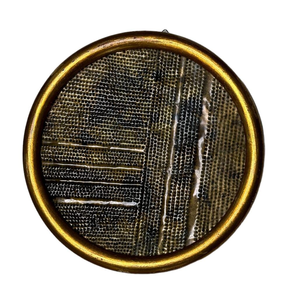 Mensaje by Mathias Goeritz - Hammered brass and metal fasteners on board, 1960´s