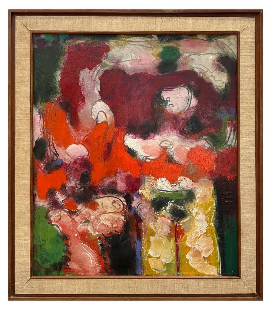 Mano, musa, nahual, sonámbulo by Gilberto Aceves Navarro - Oil on canvas, 1982