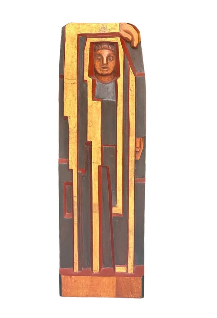 Untitled by Felipe Castañeda - Painted wood, 1999