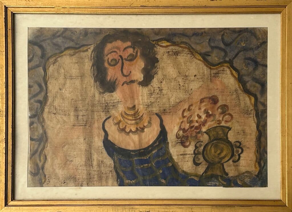 Sin título de Jesus "Chucho" Reyes Ferreira - Gouache on paper, 1950´s