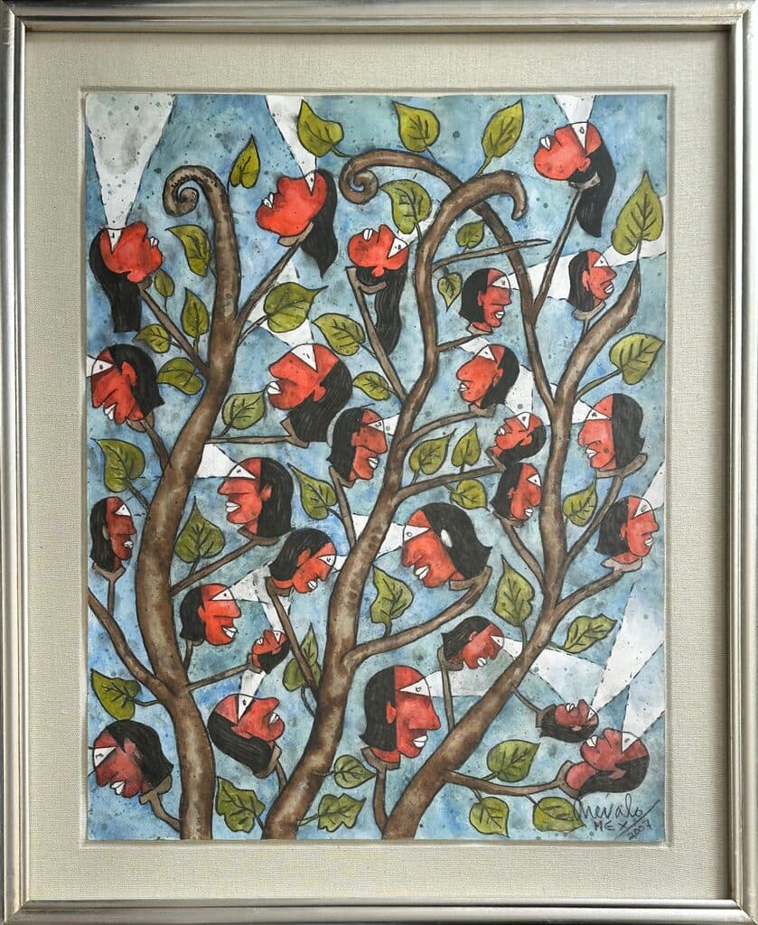 Árbol by Javier Arevalo - Watercolor on paper, 2007