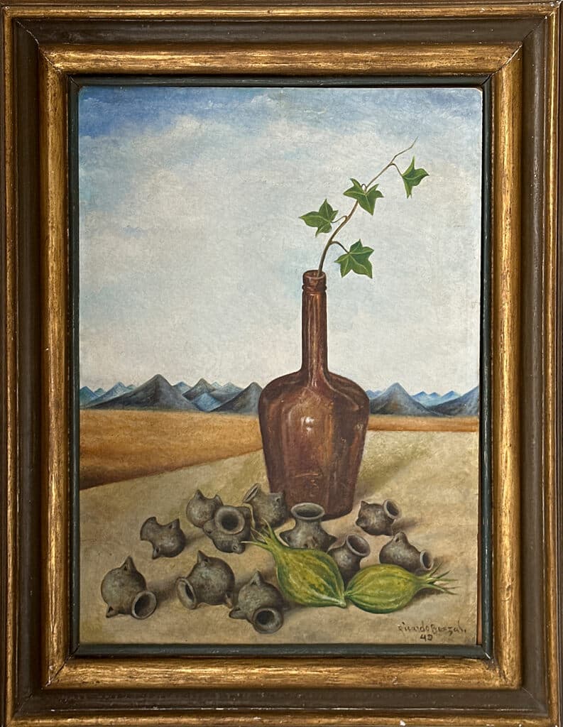 Untitled by Ricardo Baeza Durán - Oil on canvas, 1949