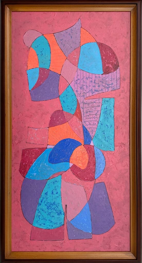 Paris by Pedro Coronel - Oil on canvas, 1980