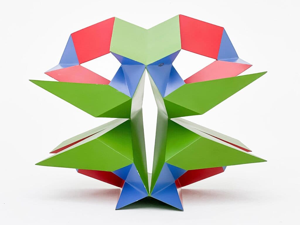 Untitled by Enrique Carbajal Sebastian - Painted Metal, 1984