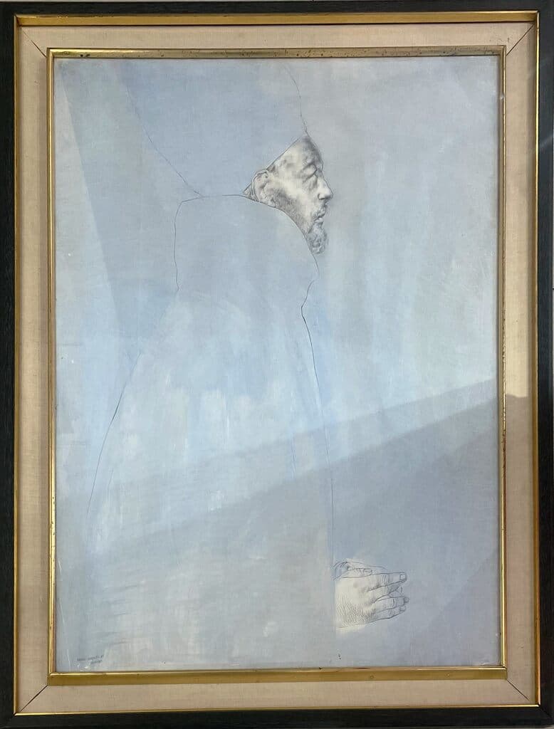 Sin título  by Rafael Coronel - Mixed Media on paper, 1969